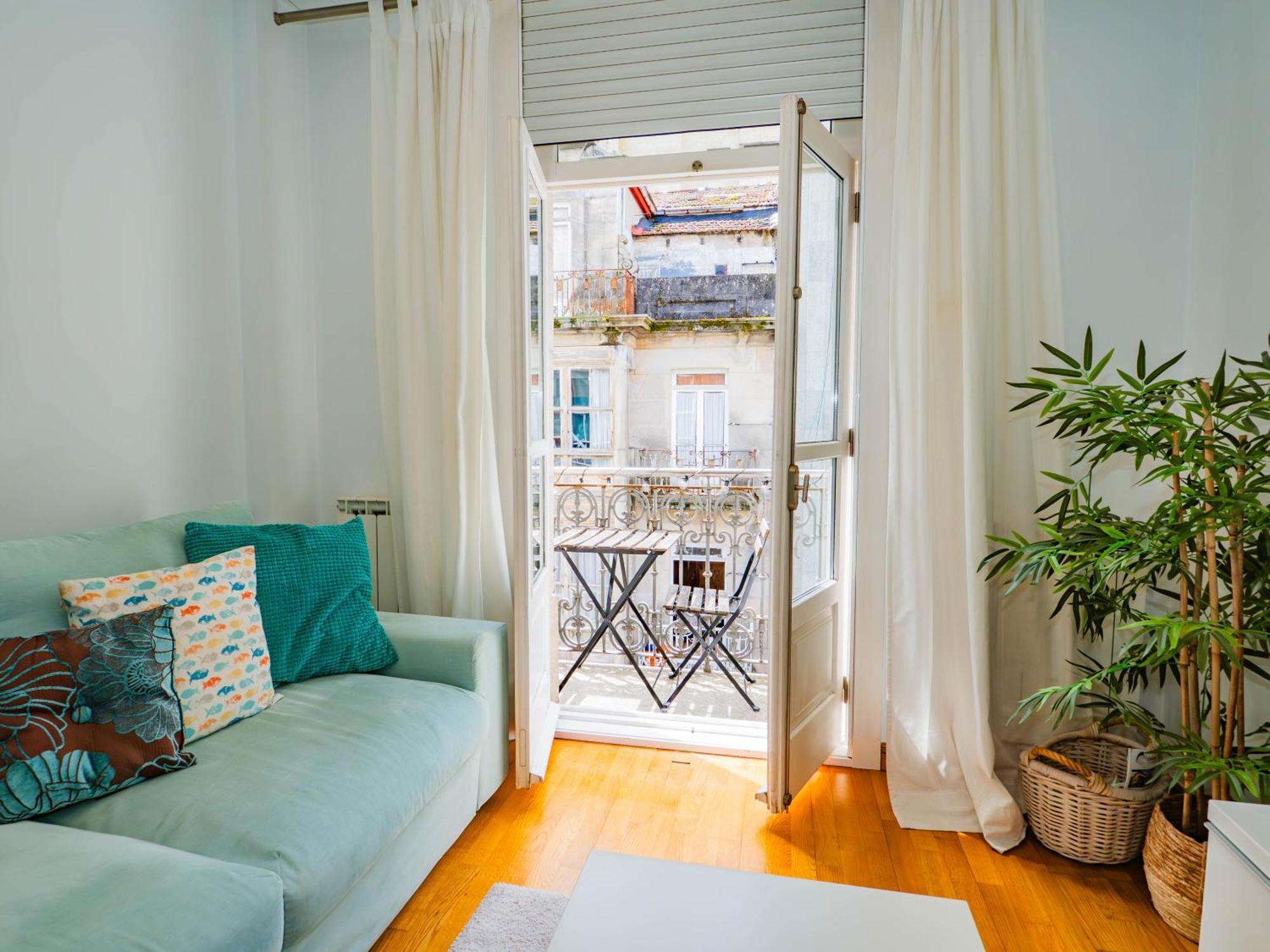 Luxury Centro De Vigo Balcony 아파트 외부 사진