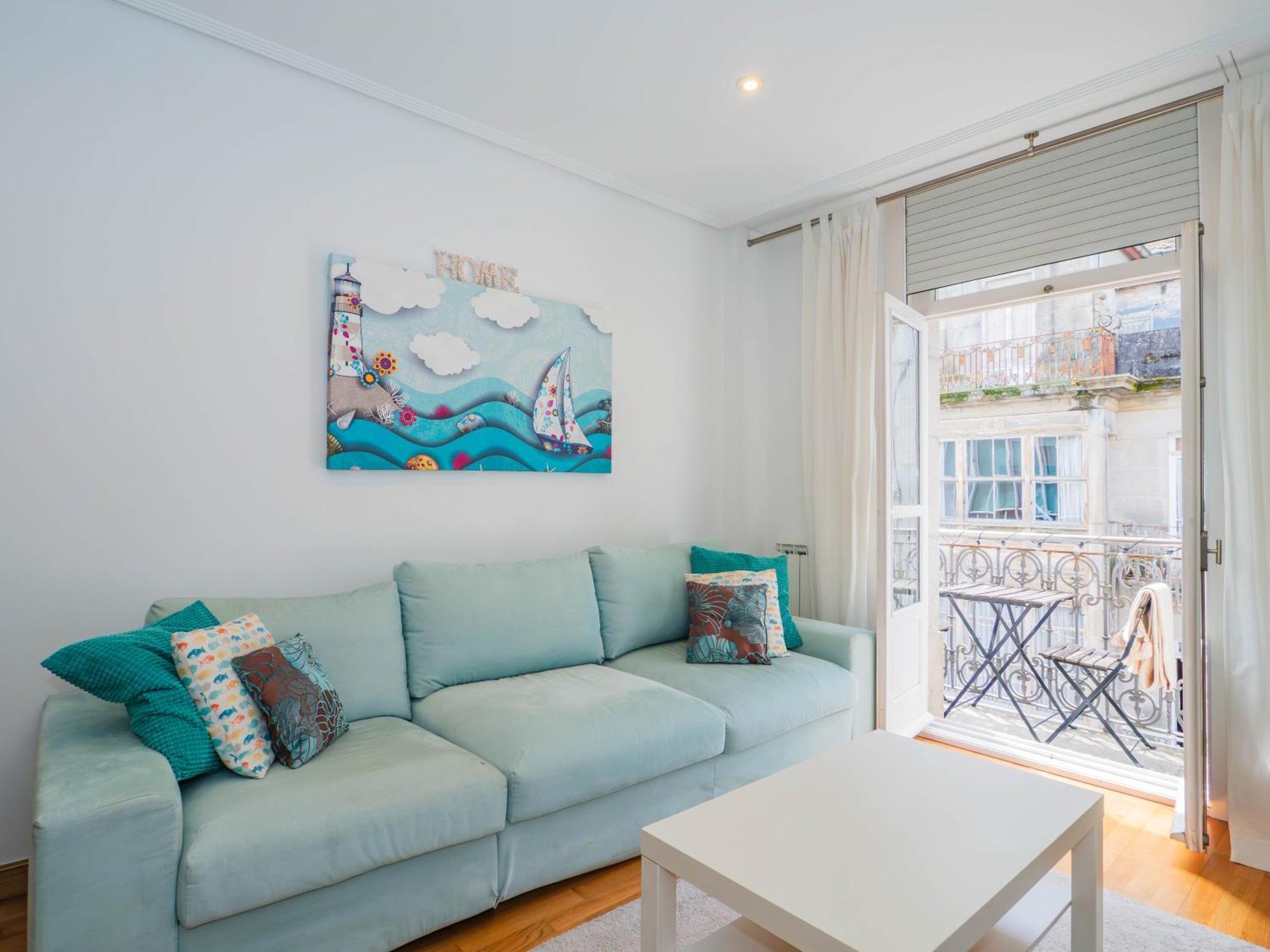 Luxury Centro De Vigo Balcony 아파트 외부 사진