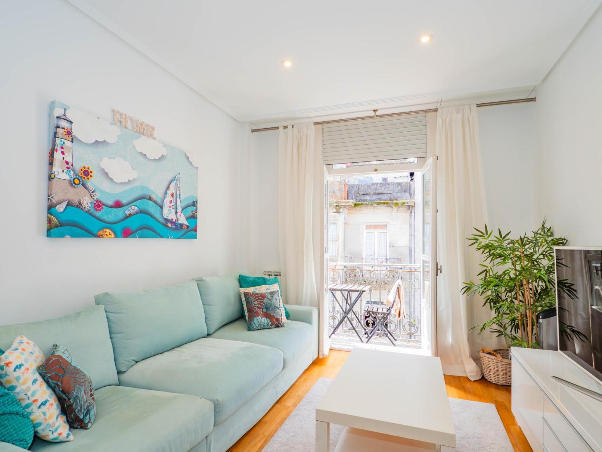 Luxury Centro De Vigo Balcony 아파트 외부 사진